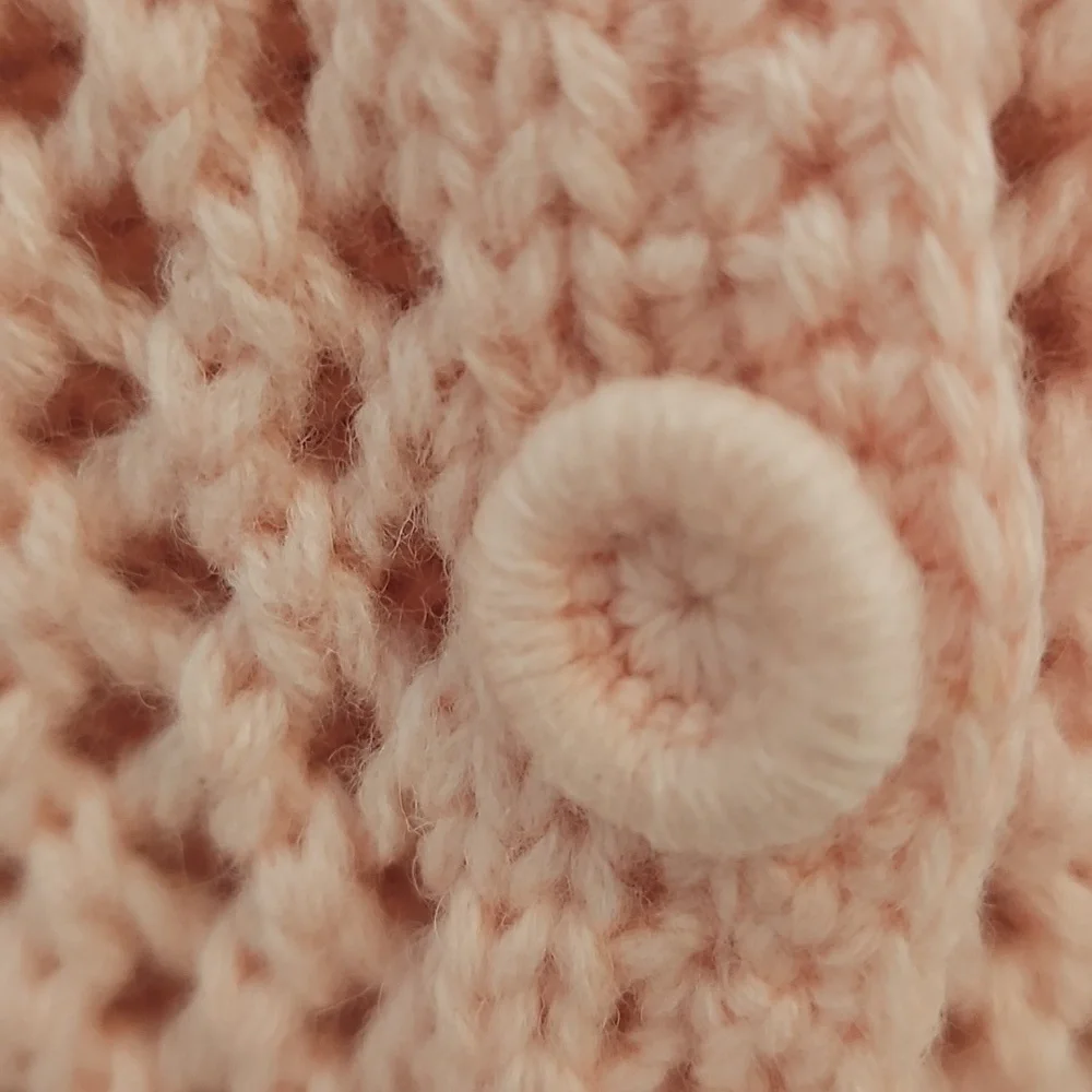 Ellisy Import 100% Fine Virgin Wool Knit Women's Sweater.‎ Sz 36 Pink